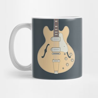 Natural Kasino Guitar Mug